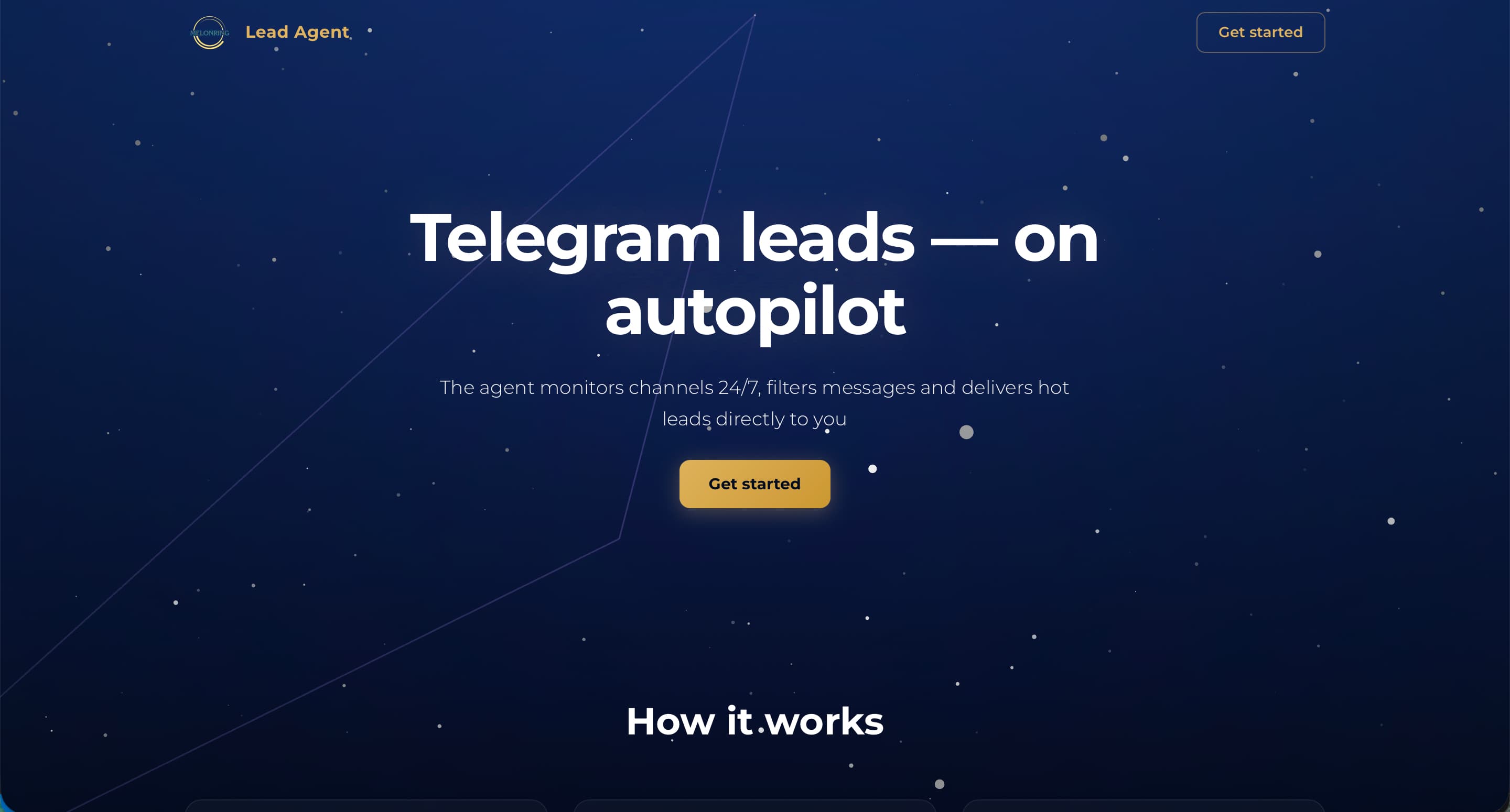 Lead Agent - Real-time Telegram lead scouting & AI verification