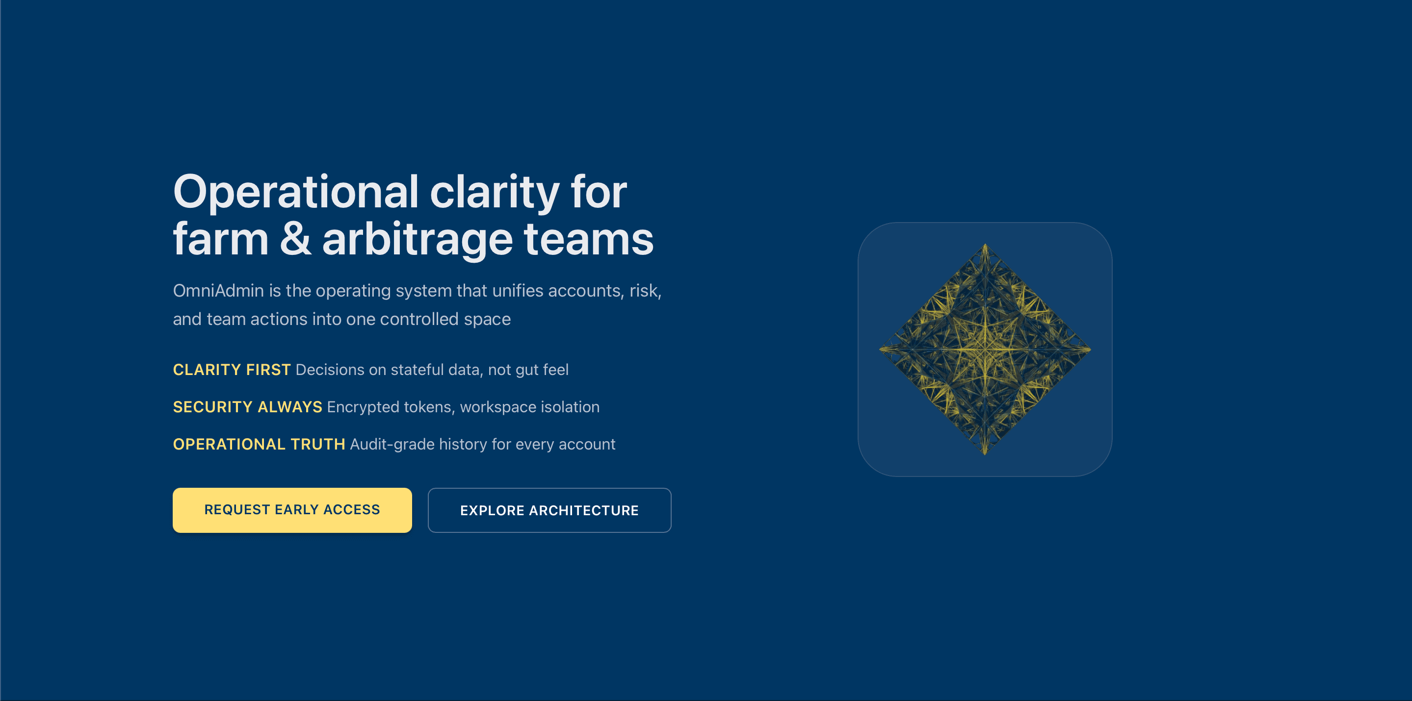 arbitRAGE - Operational clarity for farm & arbitrage teams